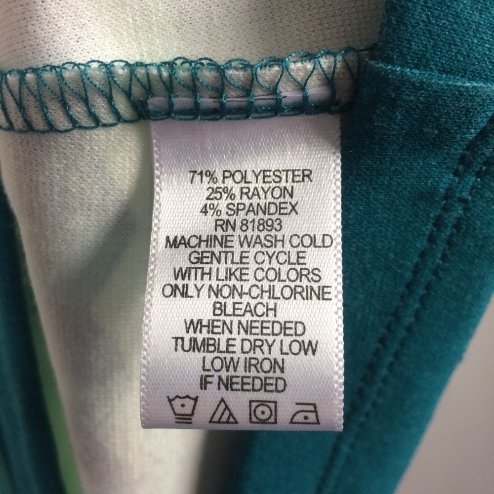Isaac Mizrahi Live! Turquoise Kaleidoscope Dress - Picture 5 of 5